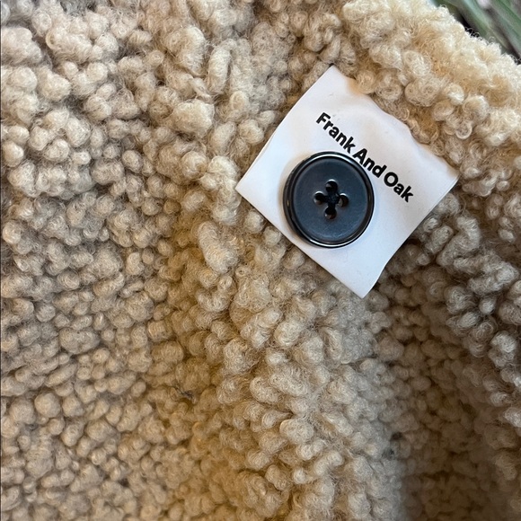 Frank & Oak Plaid Wool Blend Jacket M - Picture 12 of 12